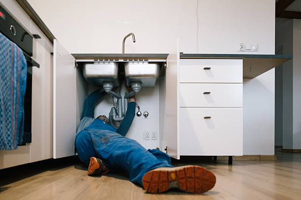 Professional Leak Detection technician working in Vaughan, NC